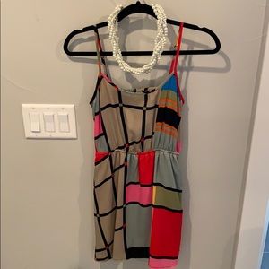 Mini Abstract Print Dress from Nordstrom